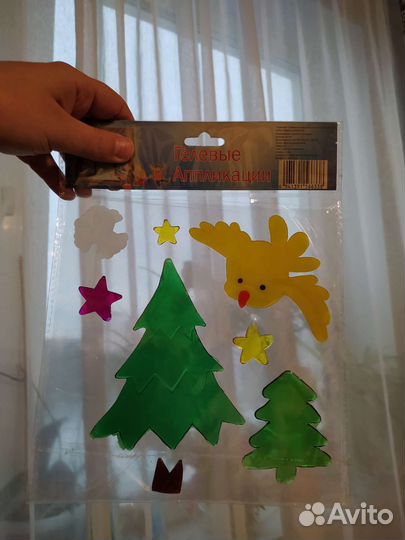 Гелевые аппликации наклейки