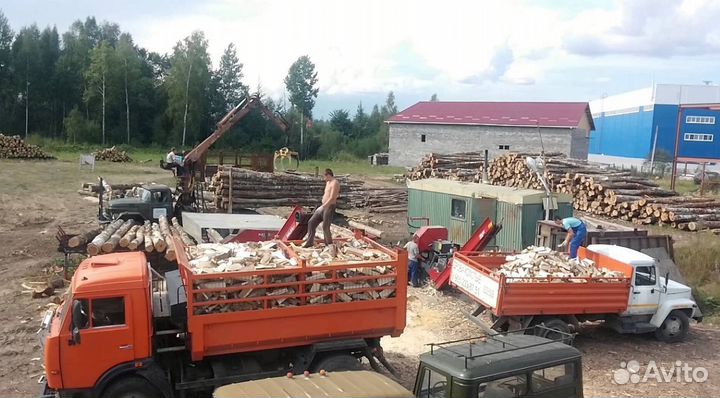 Дрова колотые ольха