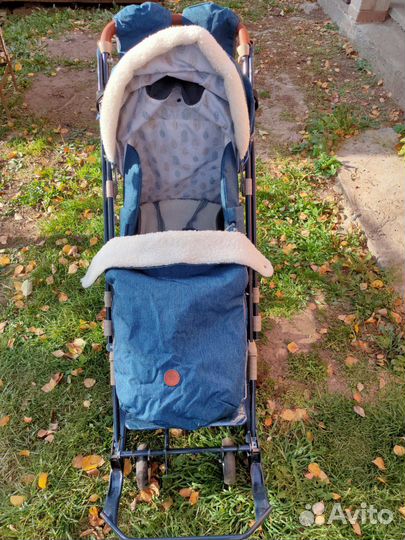 Детские санки коляска ника 7-8к