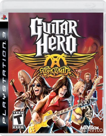 Guitar Hero: Aerosmith PS3, английская версия