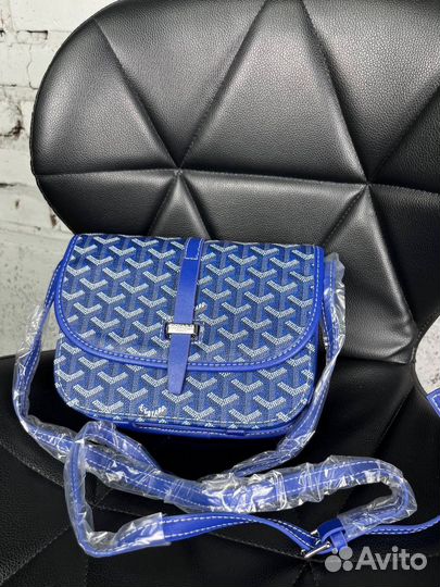 Сумка goyard синяя