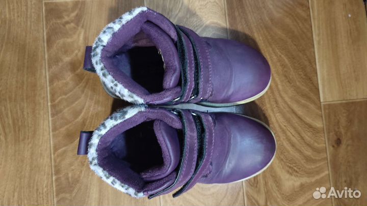 Ботинки демисезонные для девочки 28 размер