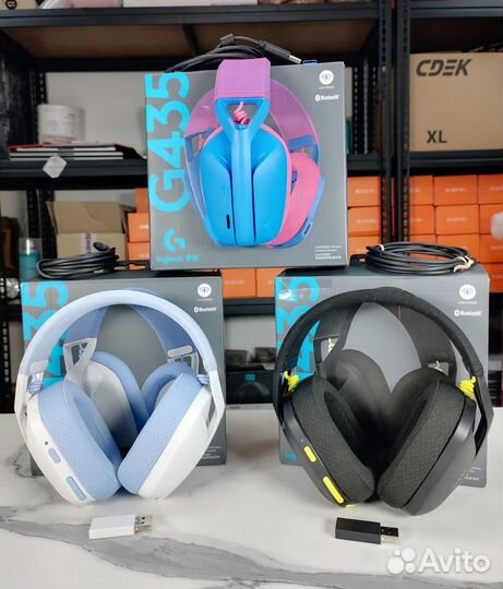Наушники logitech G435 в состоянии новых