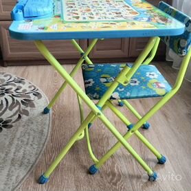 Детский стол и стул для малышей