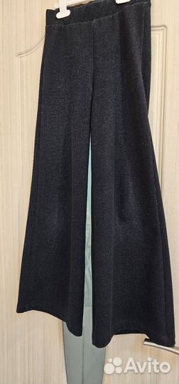 Брюки школьные для девочки темно- синие р. 134