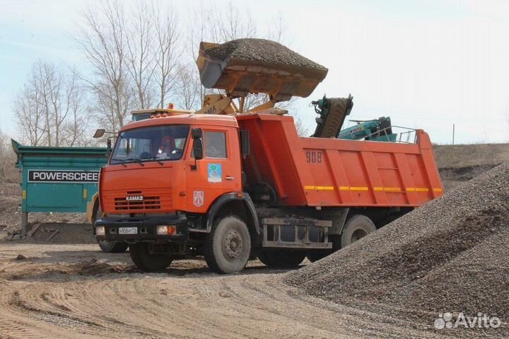 Щебень доставка