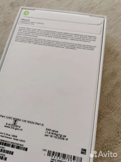 iPhone 13 128gb новый
