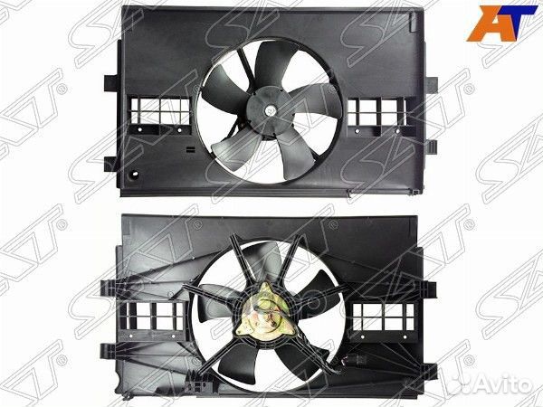 Диффузор радиатора в сборе mitsubishi lancer X