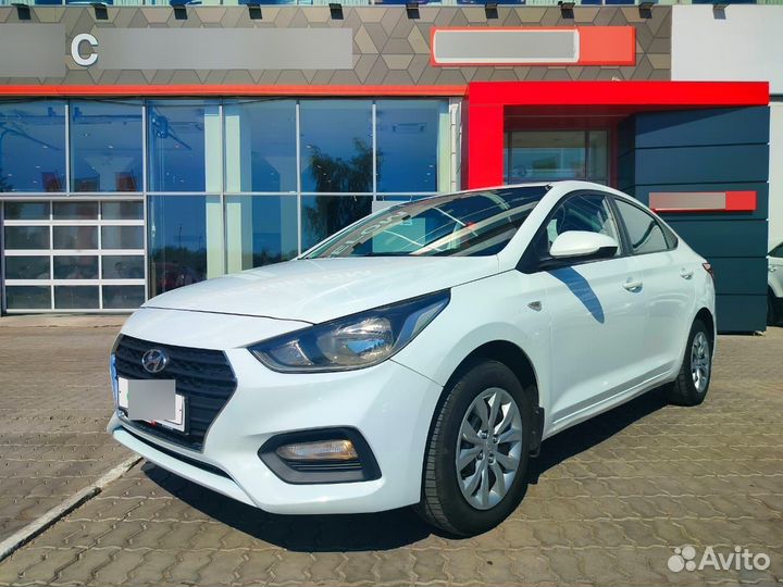 Hyundai Solaris 1.4 AT, 2020, 88 200 км