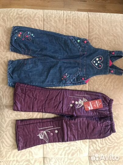 Одежда пакетом для девочкина 1,5-2 года