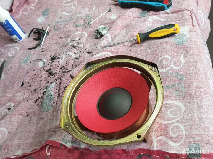 Замена. Ремонт подвесов на динамиках. Подвесы