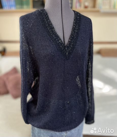 Джемпер паутинка из мохера премиум