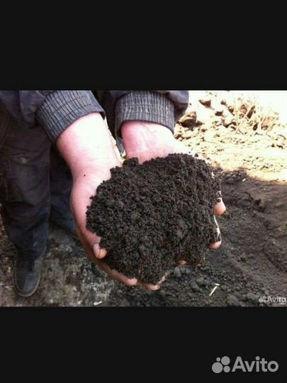 Чернозем в мешках конский навоз