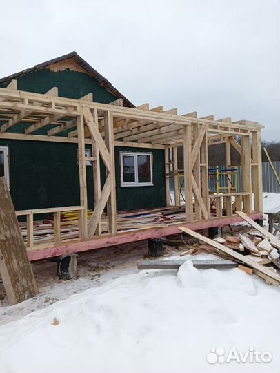 Строительство деревянных домов и пристроек