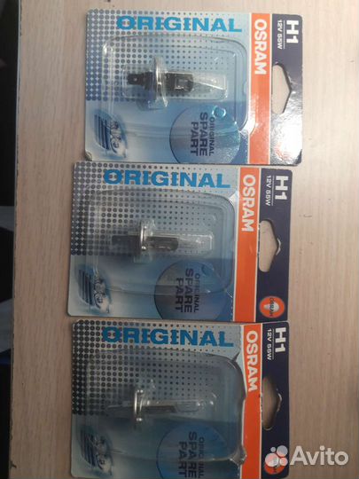 Автомобильная лампа osram H1 12V 55W