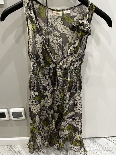 Летнее платье короткое