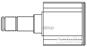 Шрус внутренний 656013 GSP