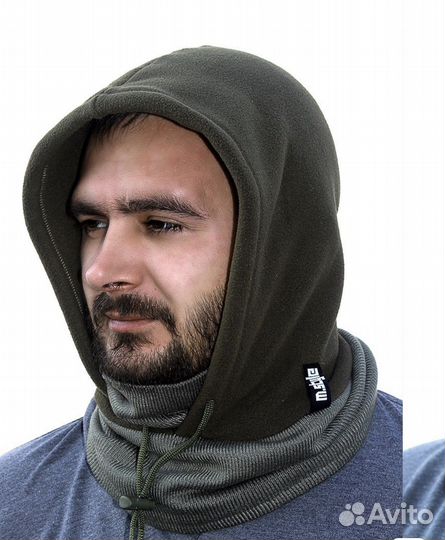 Балаклава мужская зимняя балаклава флисовая