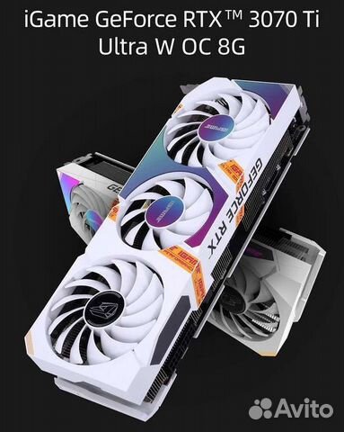 Видеокарта iGame GeForce RTX 3070 Ti Ultra W OC 8G
