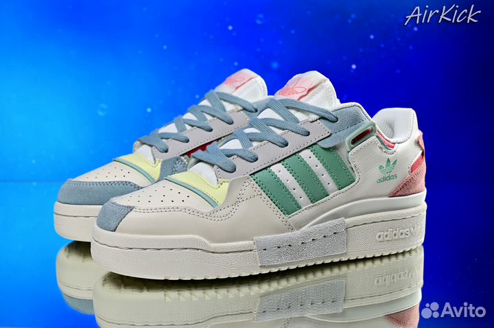 Adidas Forum Exhibit Low GX4587 in Fresh Colors