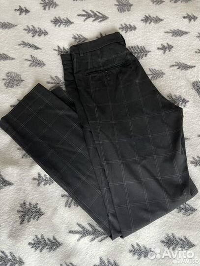 Брюки в клетку hm