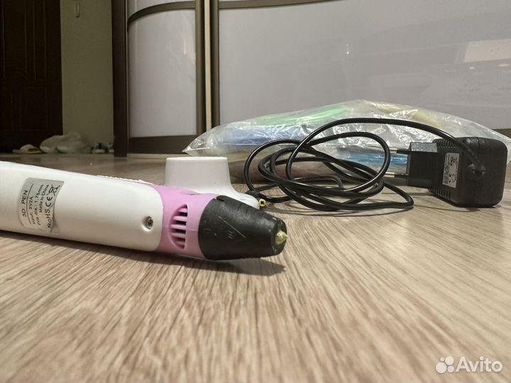 Пластик для 3d ручки + 3d ручка в подарок