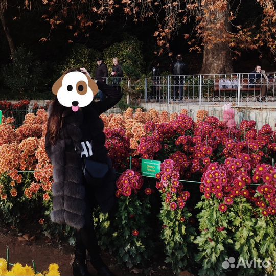 Жилетка из натурального меха (песец)