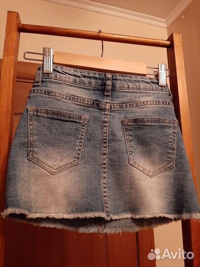 Детские джинсовые юбки