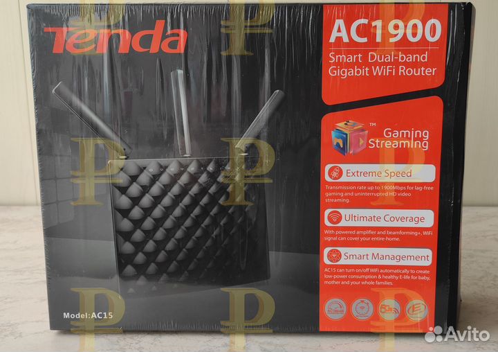 Wi-Fi роутер Tenda AC15