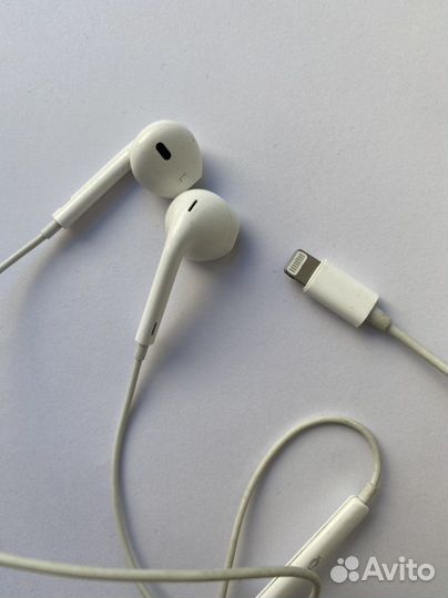 Наушники apple earpods 3.5 мм lighting