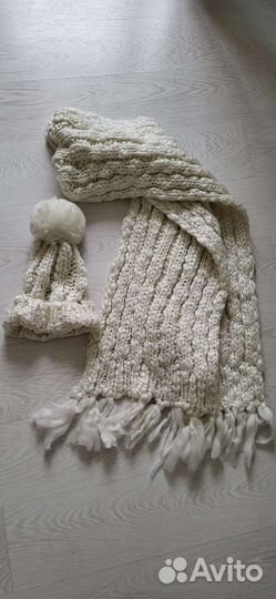 Шапка и шарф женские GAP новые