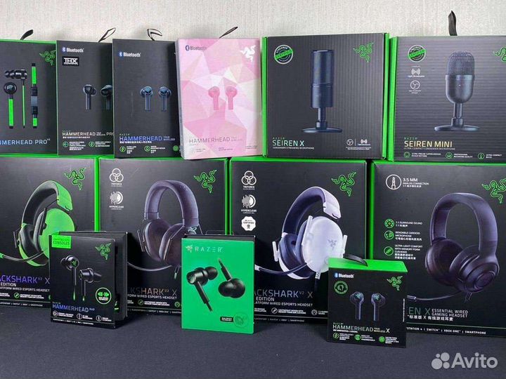 Razer наушники микрофоны