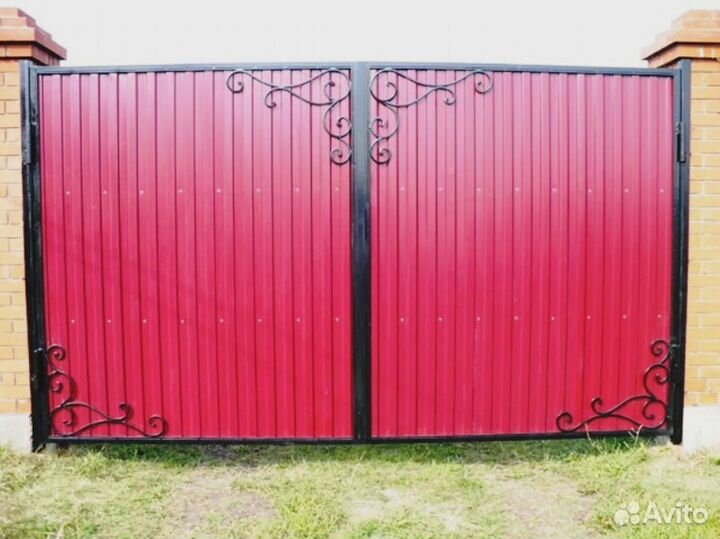 Ворота для частного дома