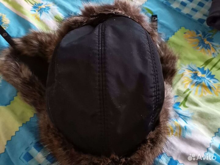 Шапка ушанка мужская 58р