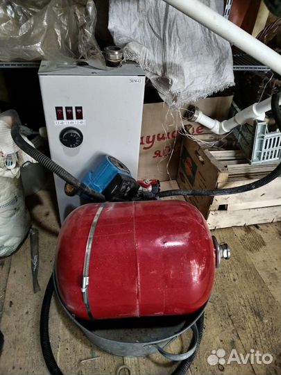 Электрокотел отопления бу