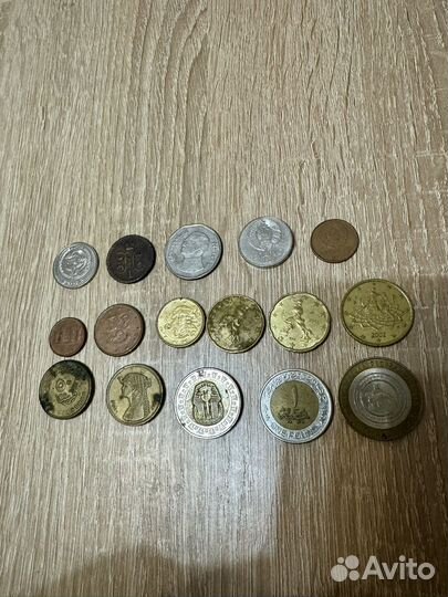 Монеты разные