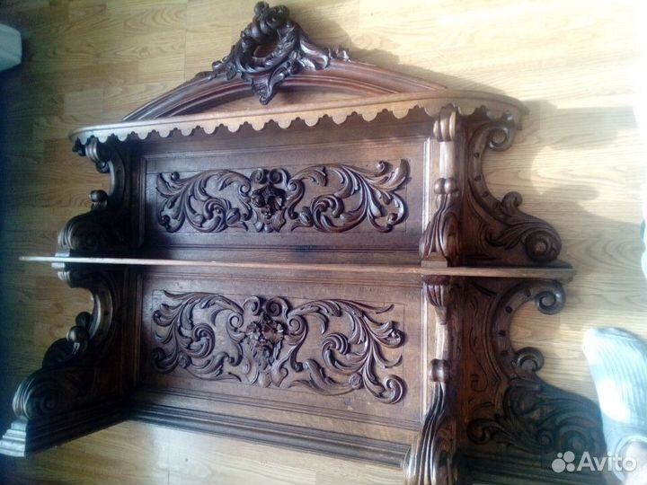 Охотничий буфет поставец из дуба 19 века