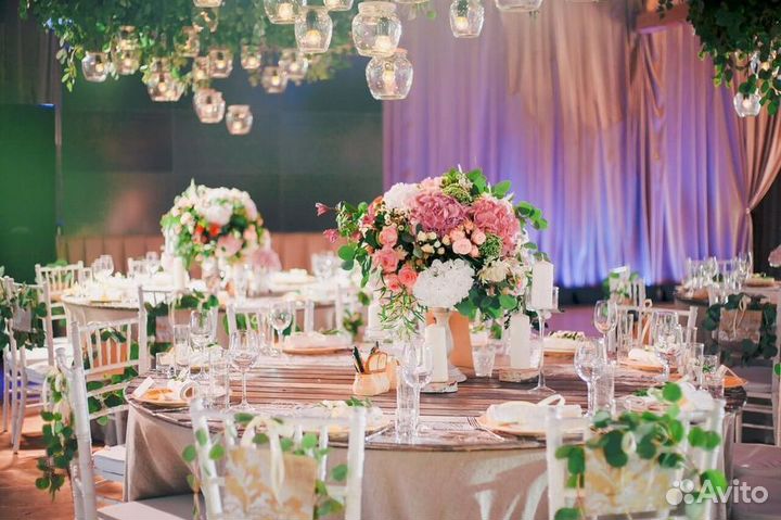 Оформления Ресторанов на Свадьбу Живыми Цветами