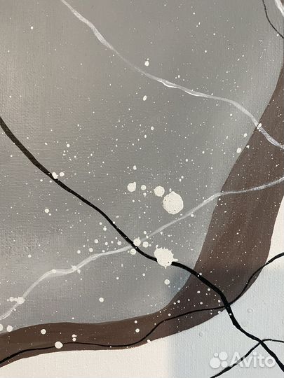 Картина абстракция 60х80 см