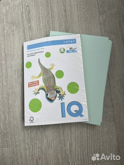 Бумага для принтера цветная 160г и 80г