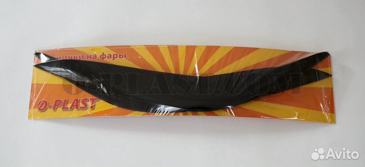 Реснички на фары для Toyota Corolla 2010-2013