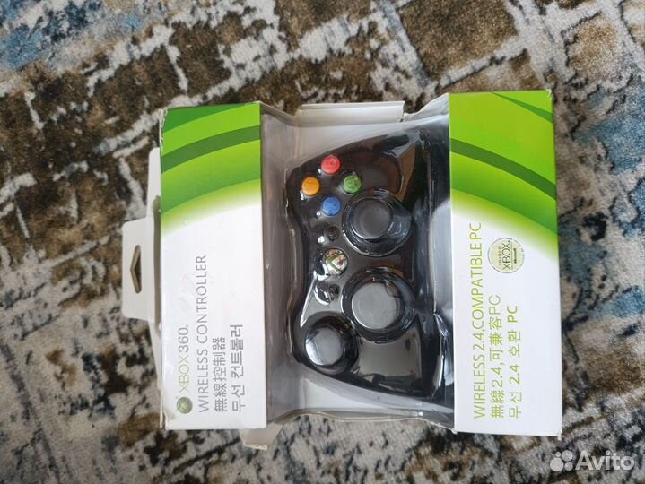Геймпад xbox 360 беспроводной