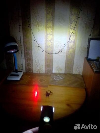 Вело-Фонарь зарядка от USB,перед, зад, комплект