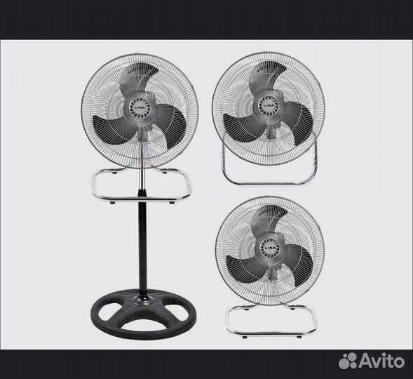 Вентиляторы напольные/настольные/ настенные новые