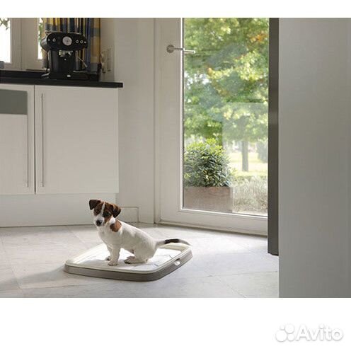 Туалет/лоток с сеткой для щенков и мелких собак