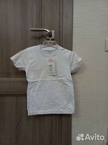 Белая футболка детская (размеры в описании)