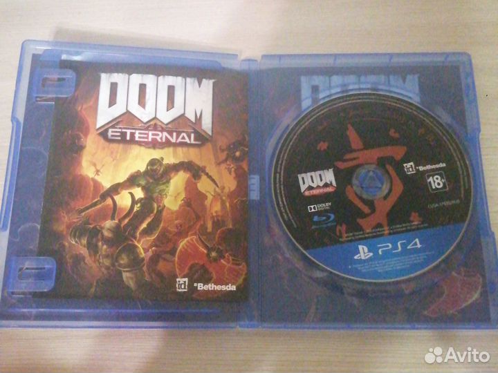 Игры на ps4 Doom Eternal