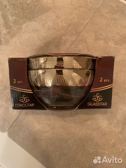 Салатники Glasstar - Набор из 2-х