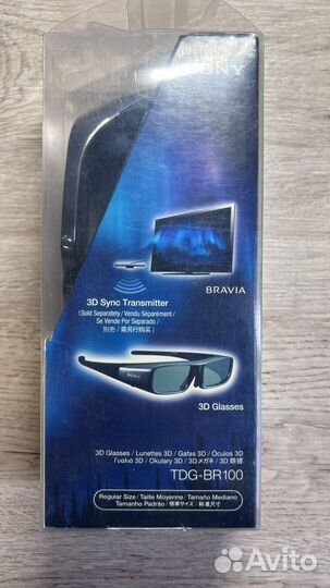 3D очки sony tdg-br100