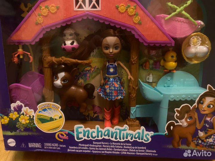 Куколка Enchantimals Энчантималс лошадиная ферма